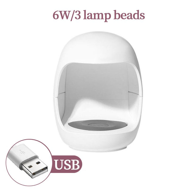 LULAA USB 18 UV Lights Drying Lamp For Curing Gel LED Nail Phototherapy Machine Professional Manicure Tool Salon Equipment