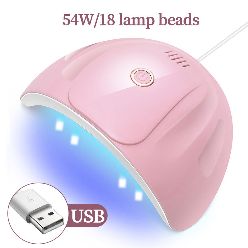 LULAA USB 18 UV Lights Drying Lamp For Curing Gel LED Nail Phototherapy Machine Professional Manicure Tool Salon Equipment