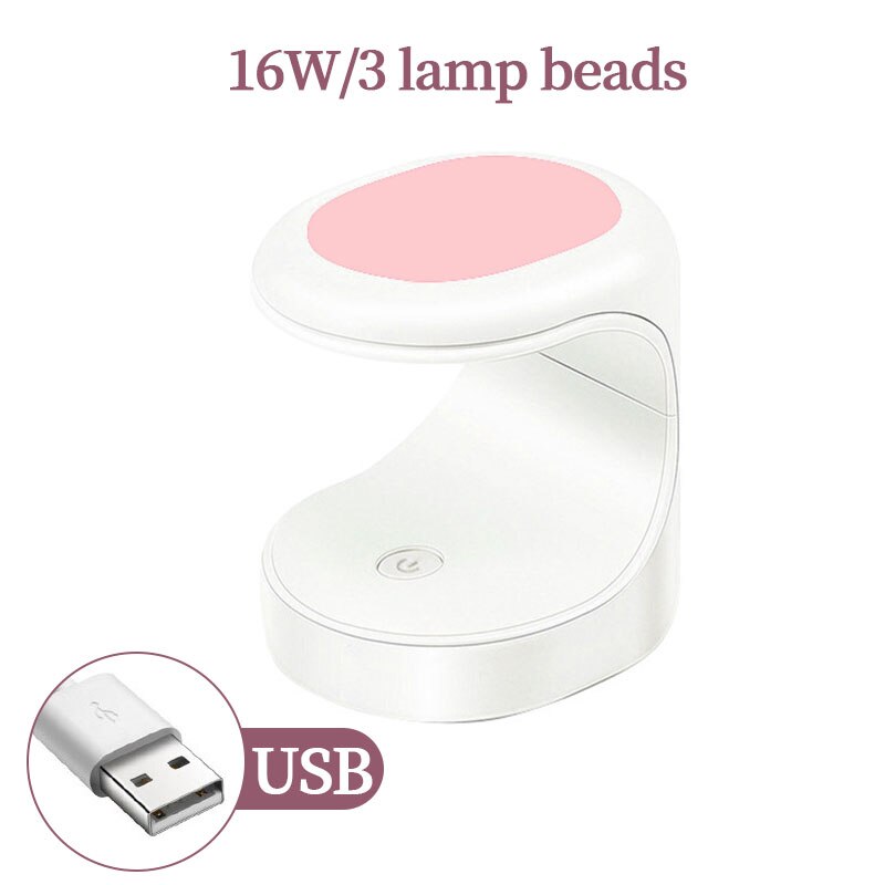 LULAA USB 18 UV Lights Drying Lamp For Curing Gel LED Nail Phototherapy Machine Professional Manicure Tool Salon Equipment