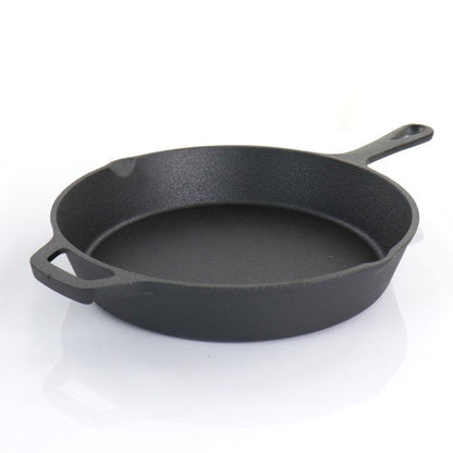 with Glass Lids 【Deluxe Cast Iron 5-Piece Kitchen Cookware Set with Glass Lids, High-Quality Pots and Pans】