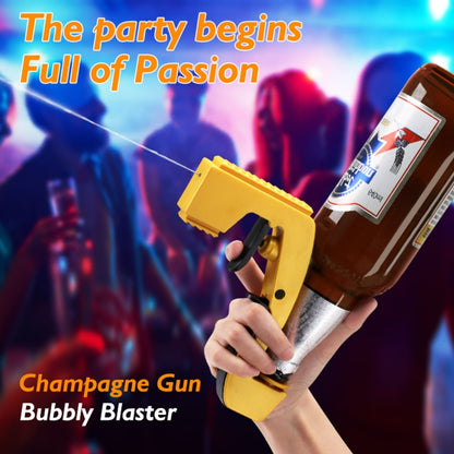 Champagne Gun Beer Gun Wine Dispenser Bottle Beer Ejector Feeding Spray Gun Bottle Cap Wine Stopper Ejector for Bar Home Party