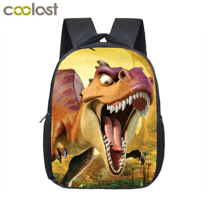 12 Inch Animals Dinosaur Backpacks Dinos Children School Bags Baby Toddler Bag Boys Backpack for Kids Kindergarten Bags Gift