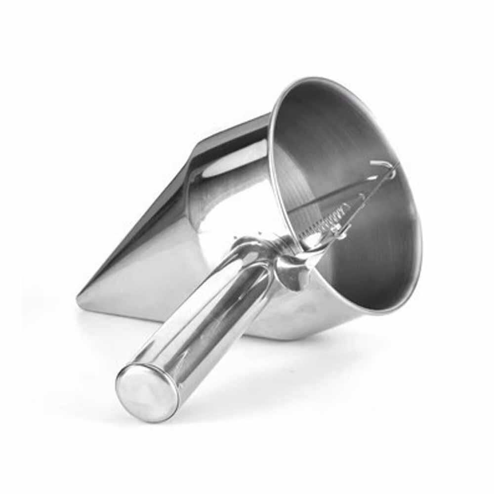 Batter Funnel Dispenser Baking Tools Octopus Balls Stainless Steel Cone Funnel Kitchen Tool for Baking Cupcakes Pancakes