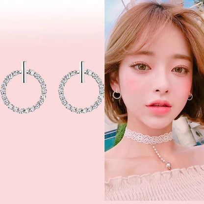 Disney Mickey Mouse Earring 925 Silver Heart Earring Pumpkin Coach Stud Earrings Silver Women Star Butterfly Earrings Jewelry