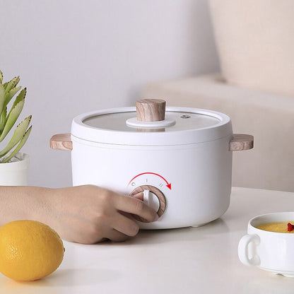 Mini Electric Cooking Pot Multi-function Electric Heat Pan Pan Electric Pan Dormitory Household 1-2 People Electric Rice Cookers