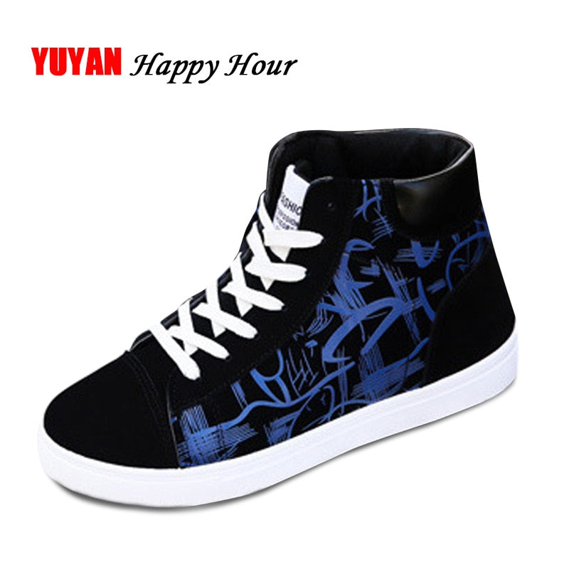 Fashion Sneakers Men Canvas Shoes Breathable Cool Street Shoes Male Brand Sneakers Black Blue Red Mens Causal Shoes A305