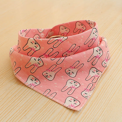 Dog Puppy Bandana Towel Cute Soft Dog Kerchief Scarf Premium Durable Fabric Bibs Accessories for Dog Cat Christmas Pet Dress Up