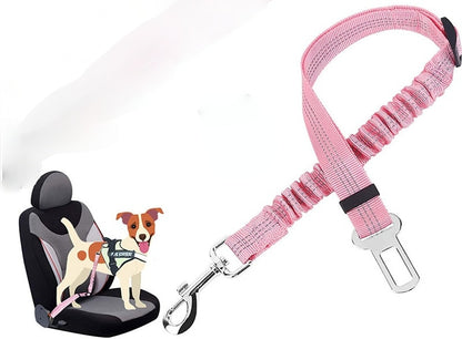 Pet Products Universal Practical Cat Dog Safety Adjustable Car Seat Belt Harness Leash Puppy Seat-belt Travel Clip Strap Leads