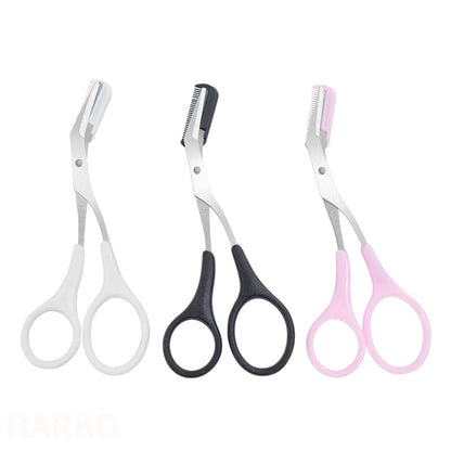 Eyebrow Trimmer Scissor Beauty Products for Women Eyebrow Scissors  with Comb Stainless Steel Makeup Tools Beauty Scissors
