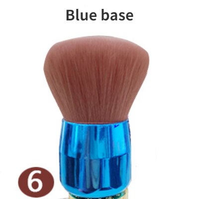 Popular Mushroom Nail Brush Round Small Flower Paint Gel Dust Cleaning Brushes Make Up Brush Nail Art Manicure Tools