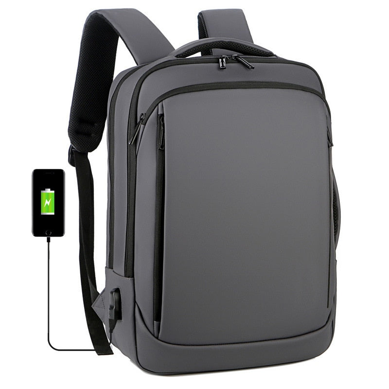 Men 15.6 Inch Laptop Backpack Waterproof USB Charging Male Business Computer Bagpacks Handbag Rucksack Travel Mochila Backpacks