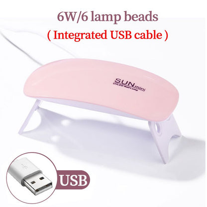 LULAA USB 18 UV Lights Drying Lamp For Curing Gel LED Nail Phototherapy Machine Professional Manicure Tool Salon Equipment