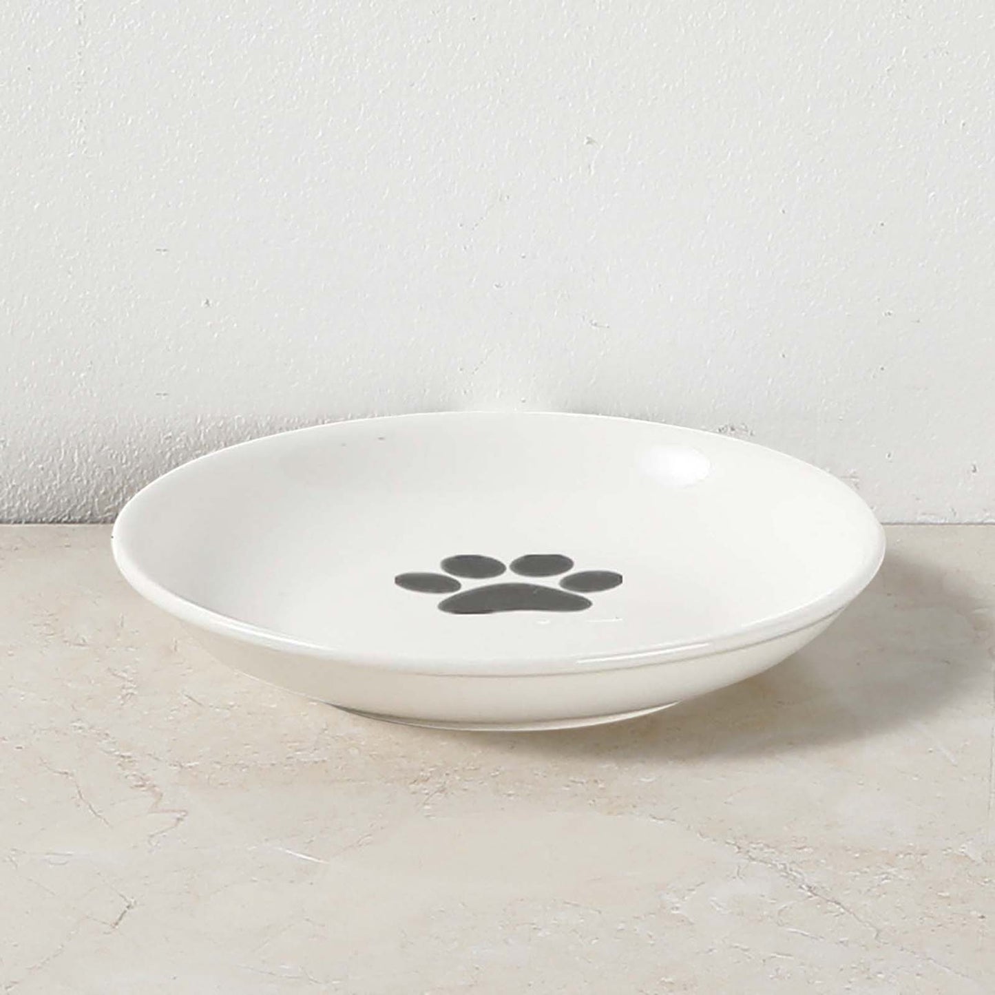 Ceramic Raised Pet Bowl Food Water Treats for Cats &amp; Dogs Supplies Outdoor Feeding Drinking Accessories Doggie Cat Stand Bowl