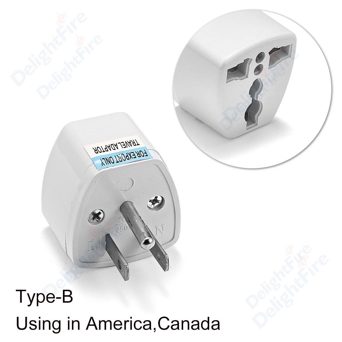 1pcs Universal AU UK US EU Plug Adapter US to EU Plug Converter Australian KR Euro Travel Adapter Power Electric Socket Outlet