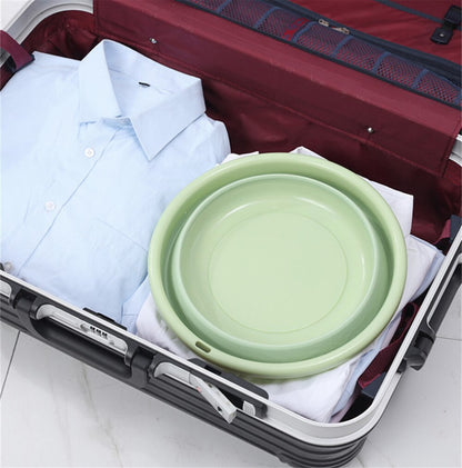 Portable Foldable Basin Silicone Travel Folding Wash Laundry Basin Safe Durable Foldable Easy to Store Basin Bathroom Supplies