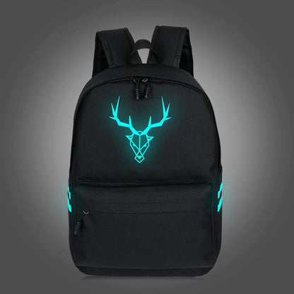 2021 School Backpacks For Teenage Boy Girls Luminous Cartoon Bag Schoolbag Bag For Teenagers Student Cute Cat Backpack to School
