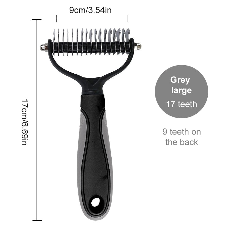 Dog Brush Pet Dog Hair Remover Cat Comb Grooming And Care Brush For matted Long Hair and Short Hair Curly Dog Supplies Pet Items