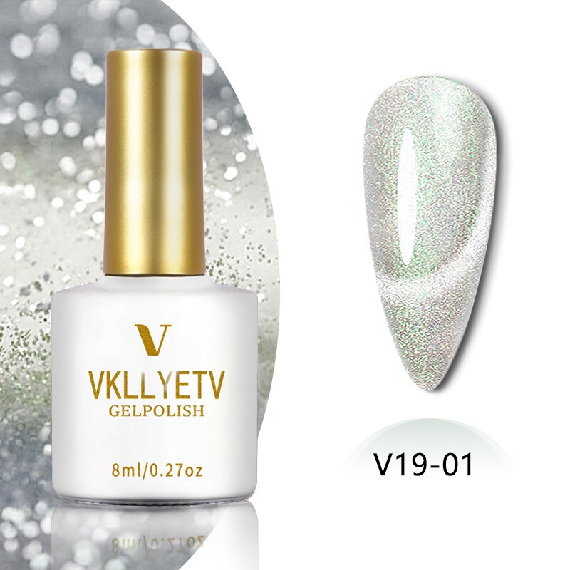 Shiny Cat Eye Gel Polish Magnet Reflective Manicure Semi Permanent Paints Varnish Hybrid Colored Glitter Uv Nail Art Glitter