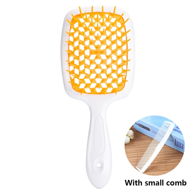 1pcs Wide Teeth Air Cushion Comb Pro Salon Hair Care Styling Tool Anti Tangle Anti-static Hairbrush Head Comb Hairdressing Tools