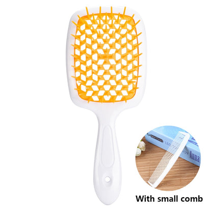 1pcs Wide Teeth Air Cushion Comb Pro Salon Hair Care Styling Tool Anti Tangle Anti-static Hairbrush Head Comb Hairdressing Tools