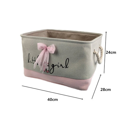 Clothing Laundry Baskets For Home Bathroom Cat Print Save Space Household Supplies Toy Storage Box Laundry Bucket