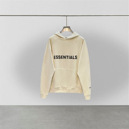 Essentials hoodie 3D rubber lettering logo sweatshirt High quality hip hop loose unisex oversize fashion brand pullover hoodie