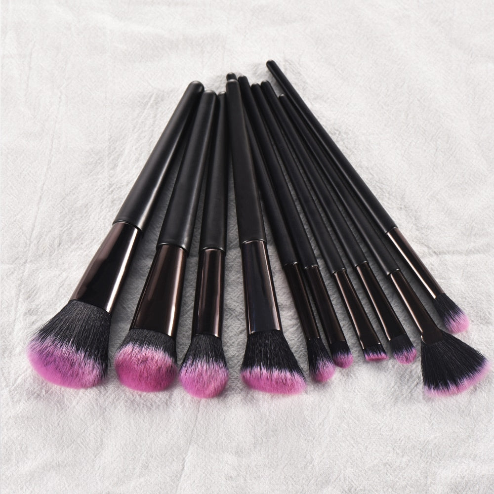 KOSMETYKI  Premium Makeup Brushes Set Eye Shadow Foundation Women Cosmetic Powder Blush Blending Beauty Make Up beauty Tool