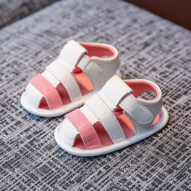 Fashion Summer Baby Girls Boys Sandals Newborn Infant Shoes Casual Soft Bottom Non-Slip Breathable Shoes Pre Walker