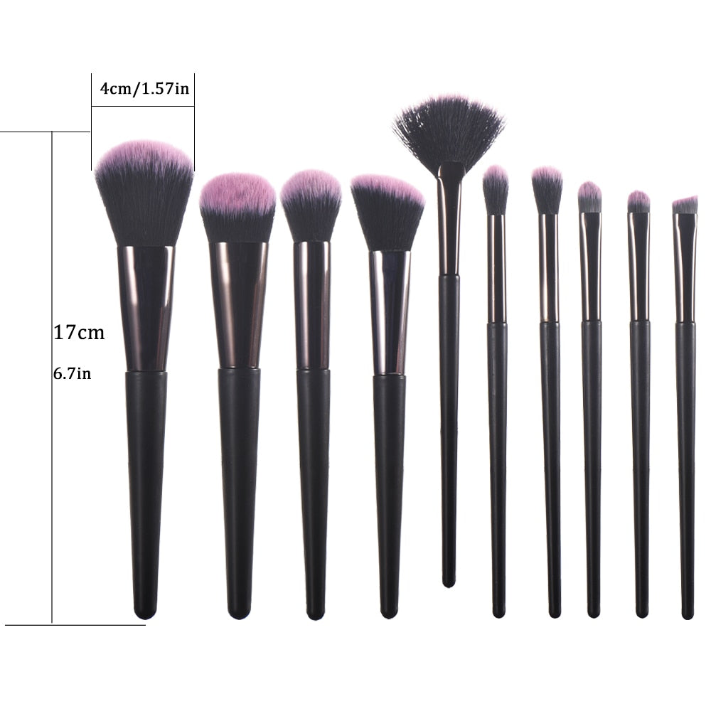 KOSMETYKI  Premium Makeup Brushes Set Eye Shadow Foundation Women Cosmetic Powder Blush Blending Beauty Make Up beauty Tool