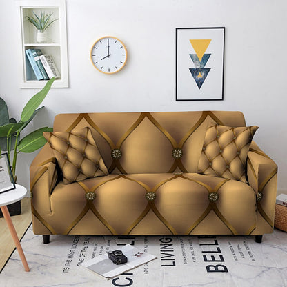 Geometric Elastic Sofa Covers for Living Room Couch Cover Stretch Sectional Slipcover Furniture Cover Protector Home Decoration