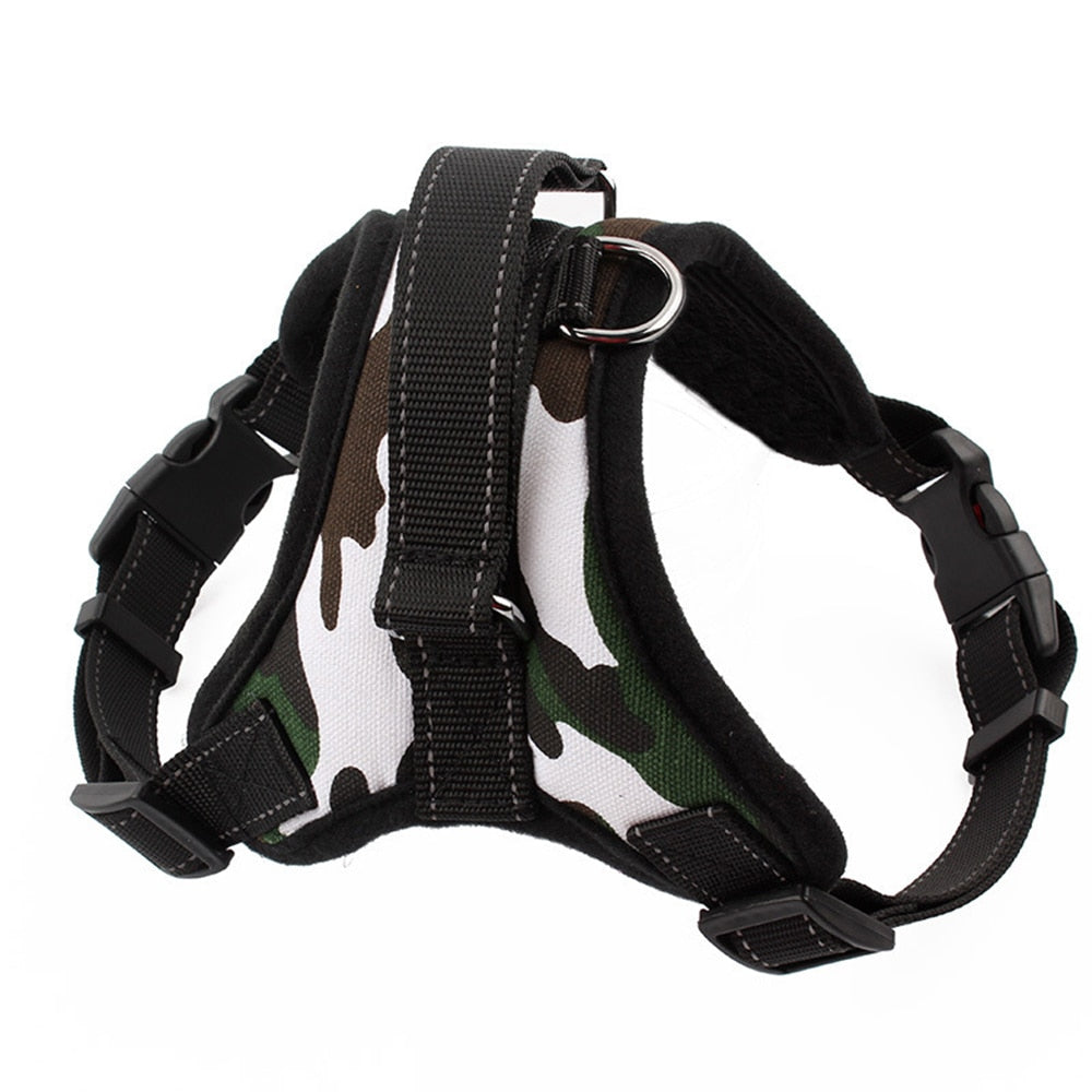 Pet Dog and Cat Adjustable Harness with Leash Reflective and Breathable for Small and Large Dog Harness Vest Pet Supplies