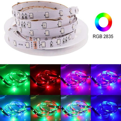 LED Strip Light Flexible Lamp 1M 2M 3M 4M 5M Tape Diode SMD 2835 DC5V Desk Screen TV Background Lighting USB Cable 3 Key Control