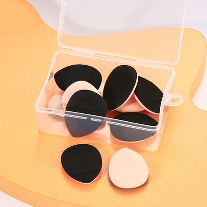 5/10/20 Pcs Mini Finger Puff Foundation Powder Detail Makeup Sponge Face Concealer Cream Blend Cosmetic Accessories Makeup Tools