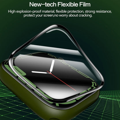 Soft Glass For Apple Watch 8 7 6 SE 5 4 3 Ultra 8 49MM Screen Protector Film for iWatch Series 38mm 42mm 45mm 41mm 40mm 44mm