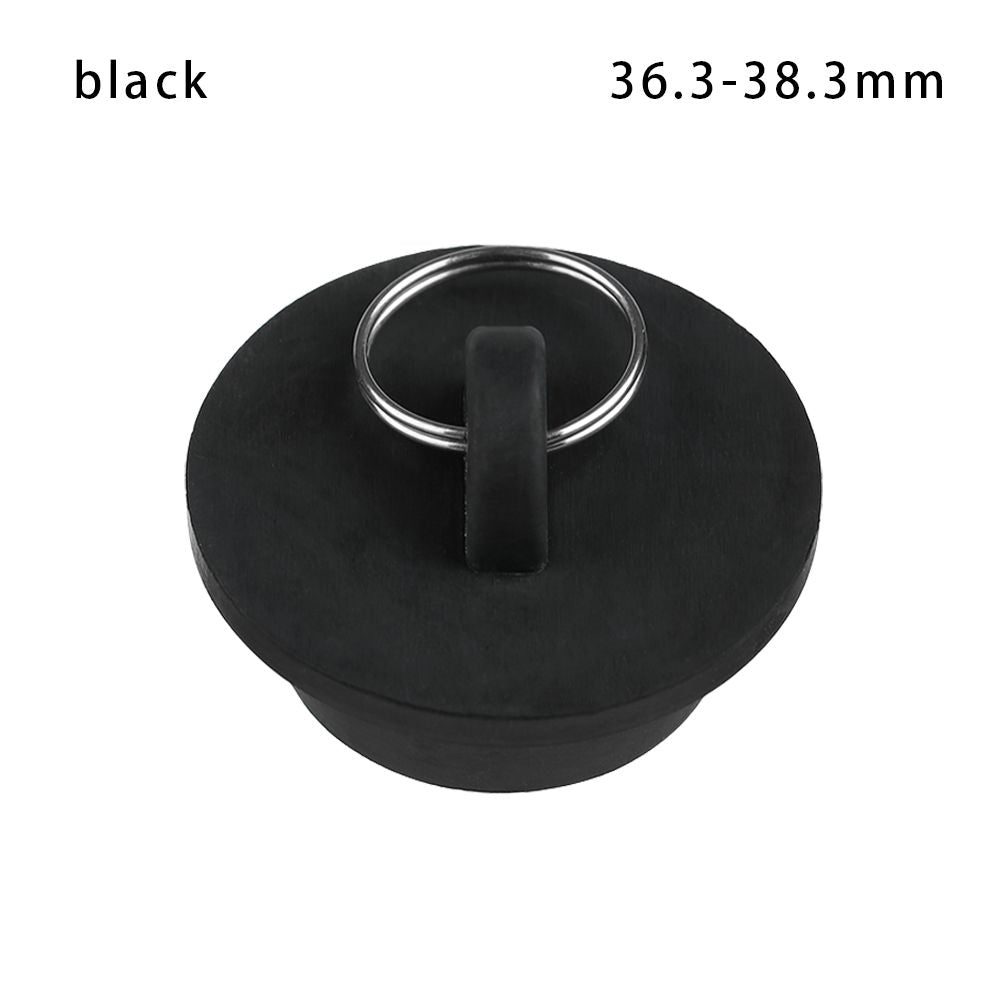 Kitchen Bath Rubber Sink Plug Floor Drain Plug Sink Bathtub Drainage Stopper Laundry Leakage-proof Plug Bathroom Supplies