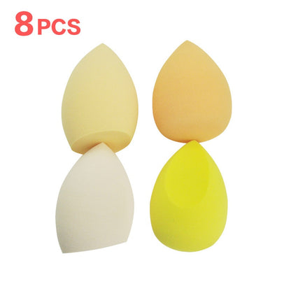 4pcs Makeup Sponge Powder Puff Dry and Wet Combined Beauty Cosmetic Ball Foundation Powder Puff Bevel Cut Make Up Sponge Tools