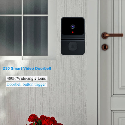 Wireless WiFi Doorbell Camera Waterproof 720P HD Video Door Bell Smart Outdoor Wireless Doorbell With Camera Night Vision