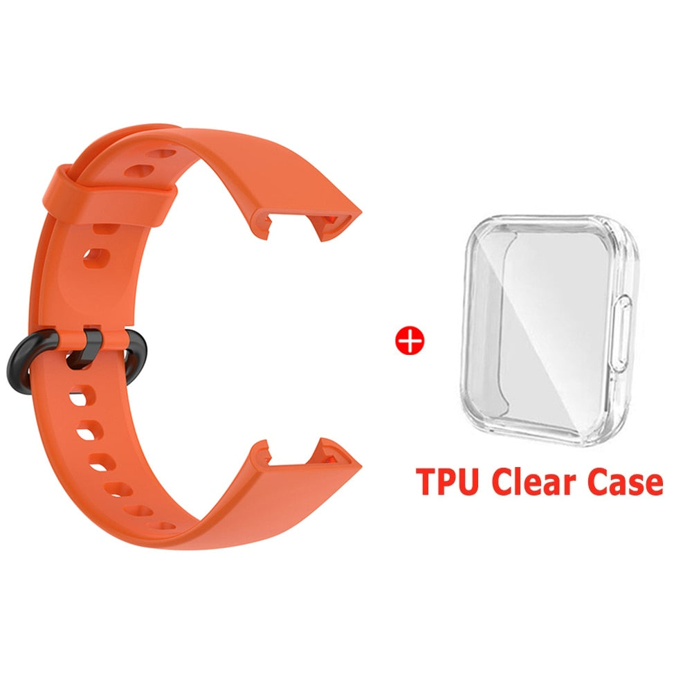 Watch Strap For Xiaomi Mi Watch Lite Strap Replacement Silicone Strap For Redmi Watch 2 Lite Strap Bracelet