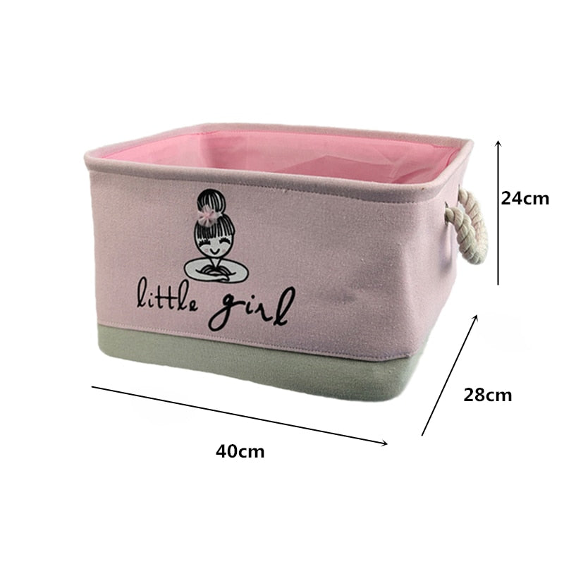 Clothing Laundry Baskets For Home Bathroom Cat Print Save Space Household Supplies Toy Storage Box Laundry Bucket