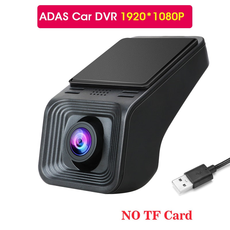 Develuck USB ADAS Full HD Car DVR Dash Cam For DVD Android Player Navigation Head Unit/Auto Audio Voice Alarm Video Recording