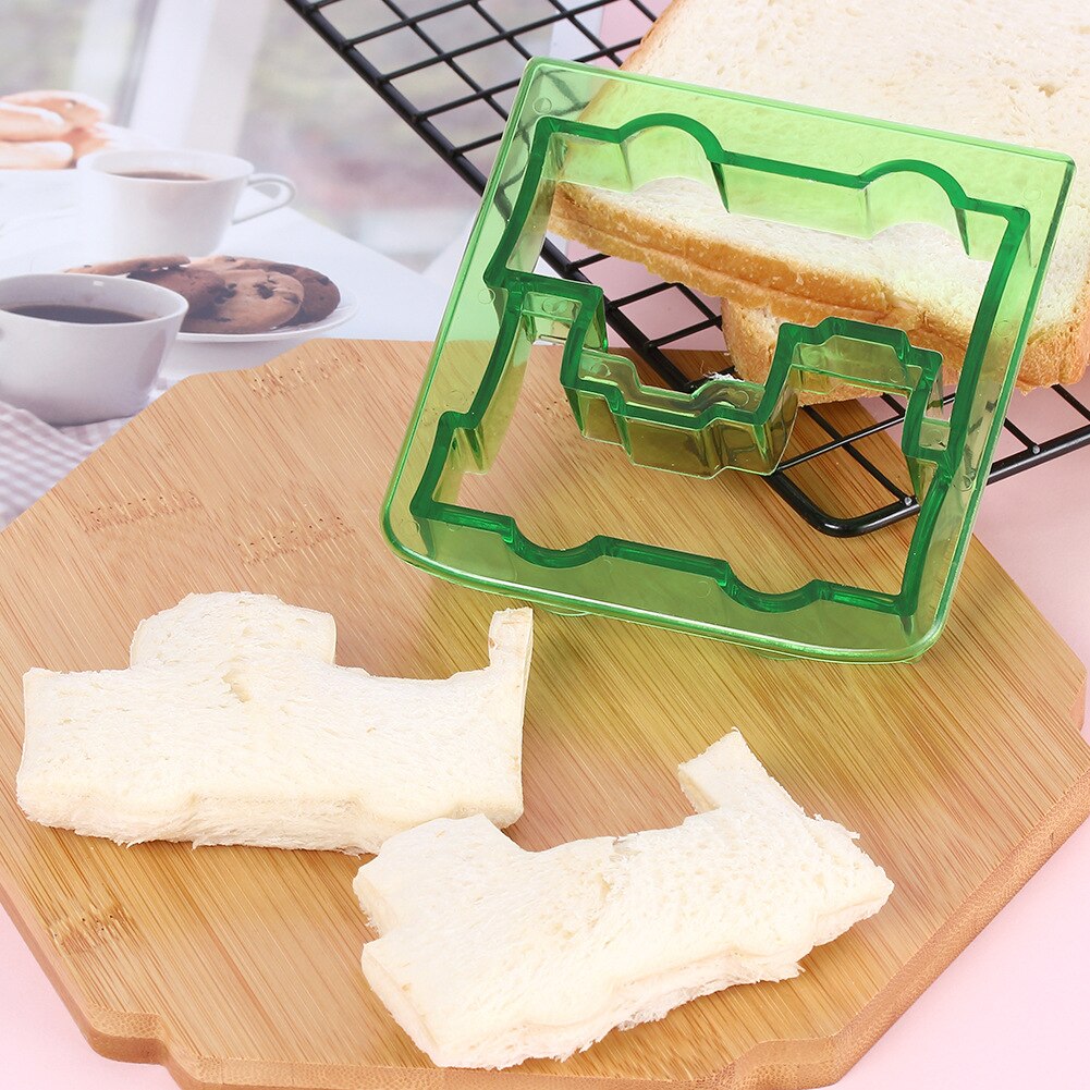 Home Kitchen Sandwich Bread Biscuit Cutting Dies Mold Cute Cartoon Animal DIY Jigsaw Puzzle Children Breakfast Bento Baking Tool