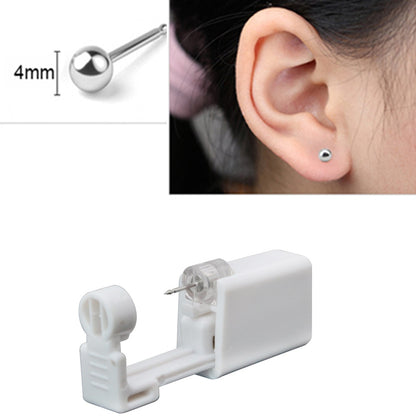 1/2/4Pcs Disposable Sterile Ear Piercing Unit Cartilage Tragus Helix Piercing Gun No Pain Piercer Tool Machine Kit Stud Jewelry