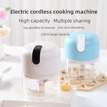 Automatic Food Crusher Mini Chopper Garlic Crusher Meat Grinder Baby Food Supplement Grinder crusher food processor Cooking
