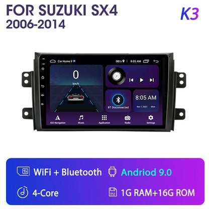 Android Car Radio for Suzuki SX4 2006-2013 Fiat Sedici 2005-2014 Multimedia Video Player Navigation 2din Carplay Stereo Audio