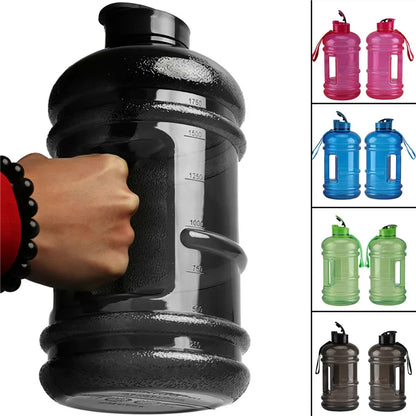 2.2L Big Large Capacity Plastic Gym Sports Water Bottle Outdoor Fitness Bicycle Bike Camping Cycling Kettle With BPA Free