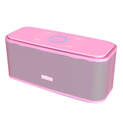 DOSS SoundBox Touch Control Bluetooth Speaker Portable Wireless Loud Speakers Stereo Bass Sound Box Built-in Mic for Computer PC