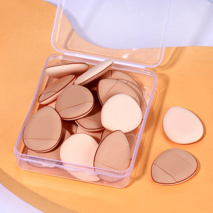 5/10/20 Pcs Mini Finger Puff Foundation Powder Detail Makeup Sponge Face Concealer Cream Blend Cosmetic Accessories Makeup Tools