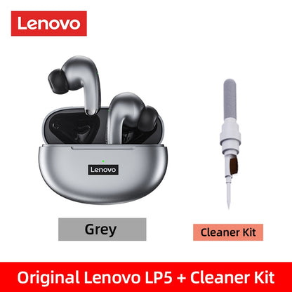 100% Original Lenovo LP5 Wireless Bluetooth Earbuds HiFi Music Earphone With Mic Headphones Sports Waterproof Headset 2022 New