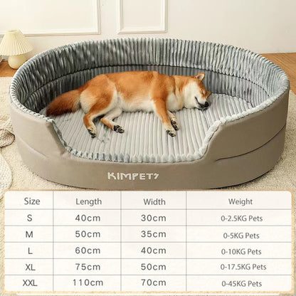 Pet Dog Bed Warm Cushion for Small Medium Large Dogs Sleeping Beds Waterproof Baskets Cats House Kennel Mat Blanket Pet Products