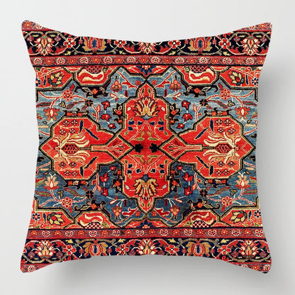 2021 New Ethnic Persian Carpet Print Linen Pillows Case Hot Bohemian Decorative Geometric Throw Pillows Sofa Couch Home Decor